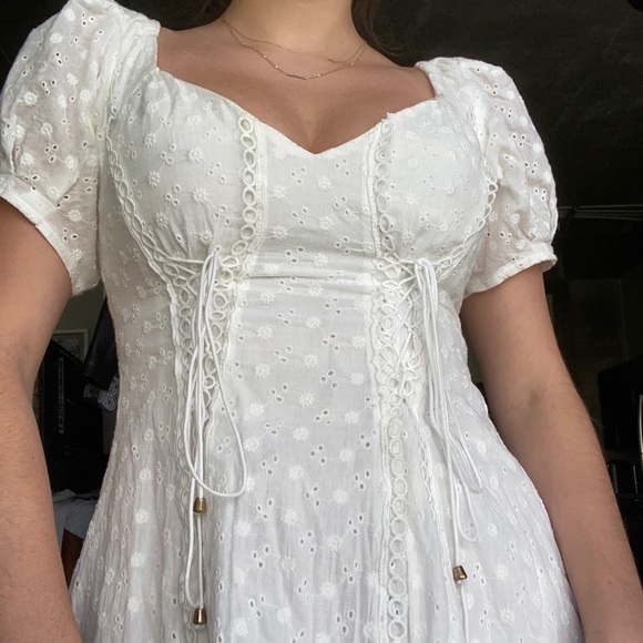 seven wonders Dresses & Skirts - Seven wonders | RUNAWAY the label white eyelet dress